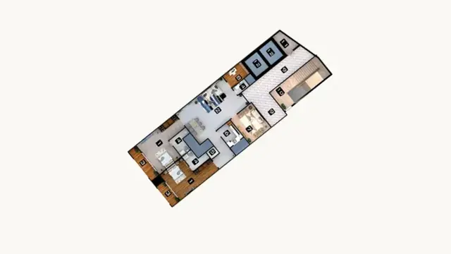 Penthouse A, 2D plan