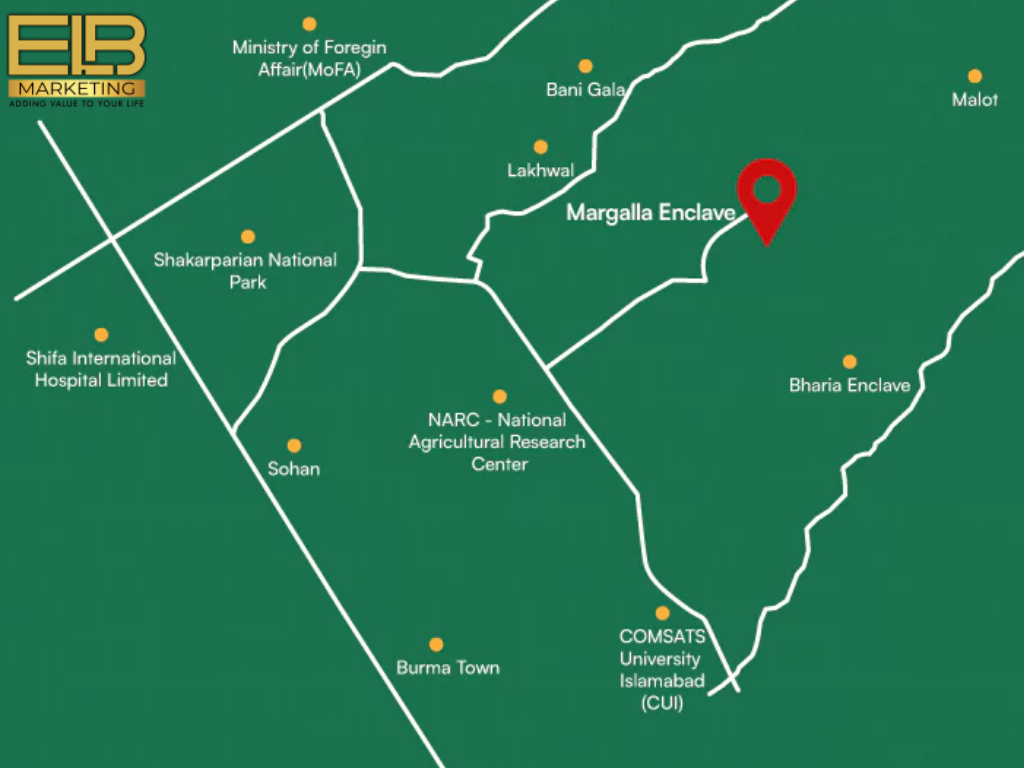 Margalla Enclave Location