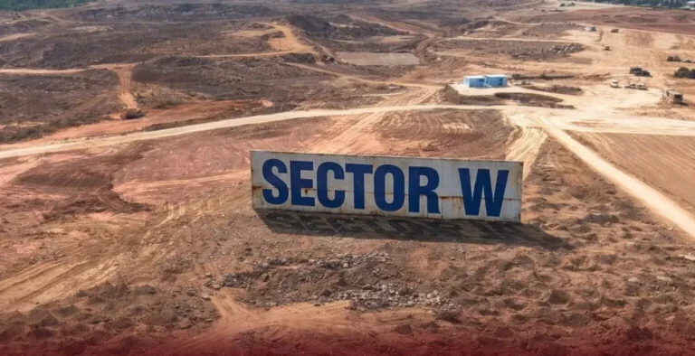 Aerial site photo of Sector W in Faisal Town Phase 2